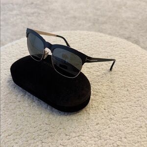 Tom Ford Black and Gold Sunglasses